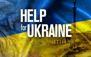 Help Ukraine Flag Icon