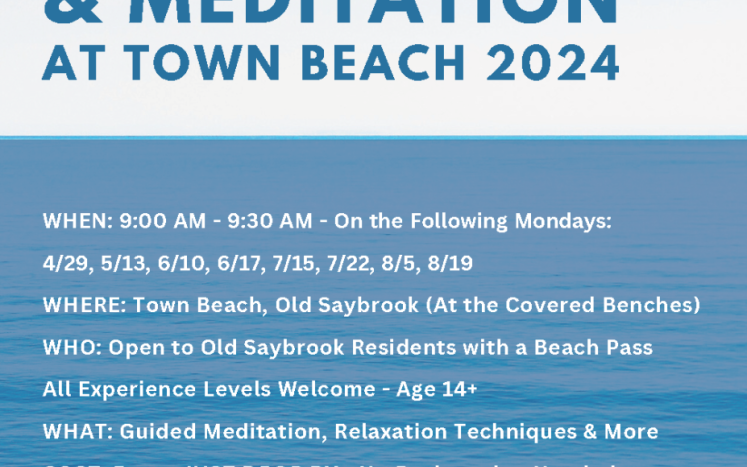 Mindfulness & Meditation at Town Beach
