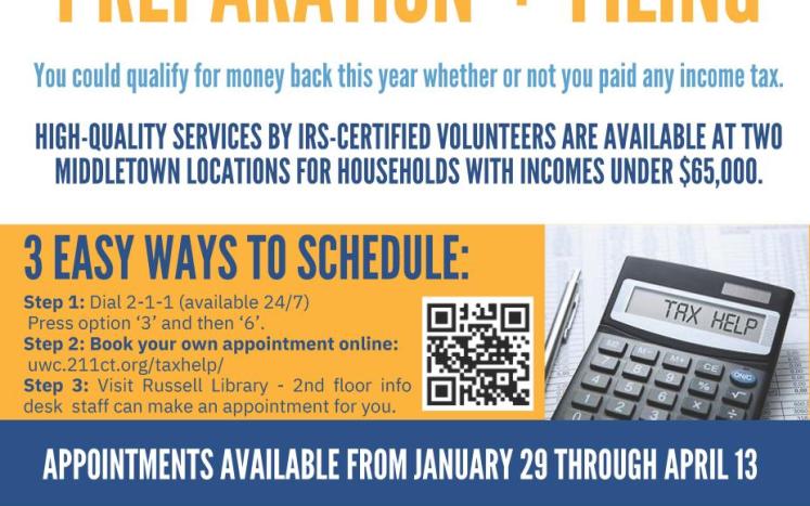 Middlesex Volunteer Income Tax Assistance Program